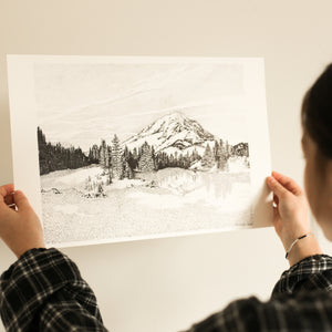 Escape to the Mountains Art Print Series