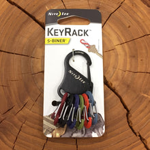 Load image into Gallery viewer, Nite Ize KeyRack Locker S-Biner (Black)